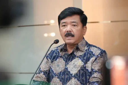 Menko Polhukam) Marsekal TNI Purn Hadi Tjahjanto